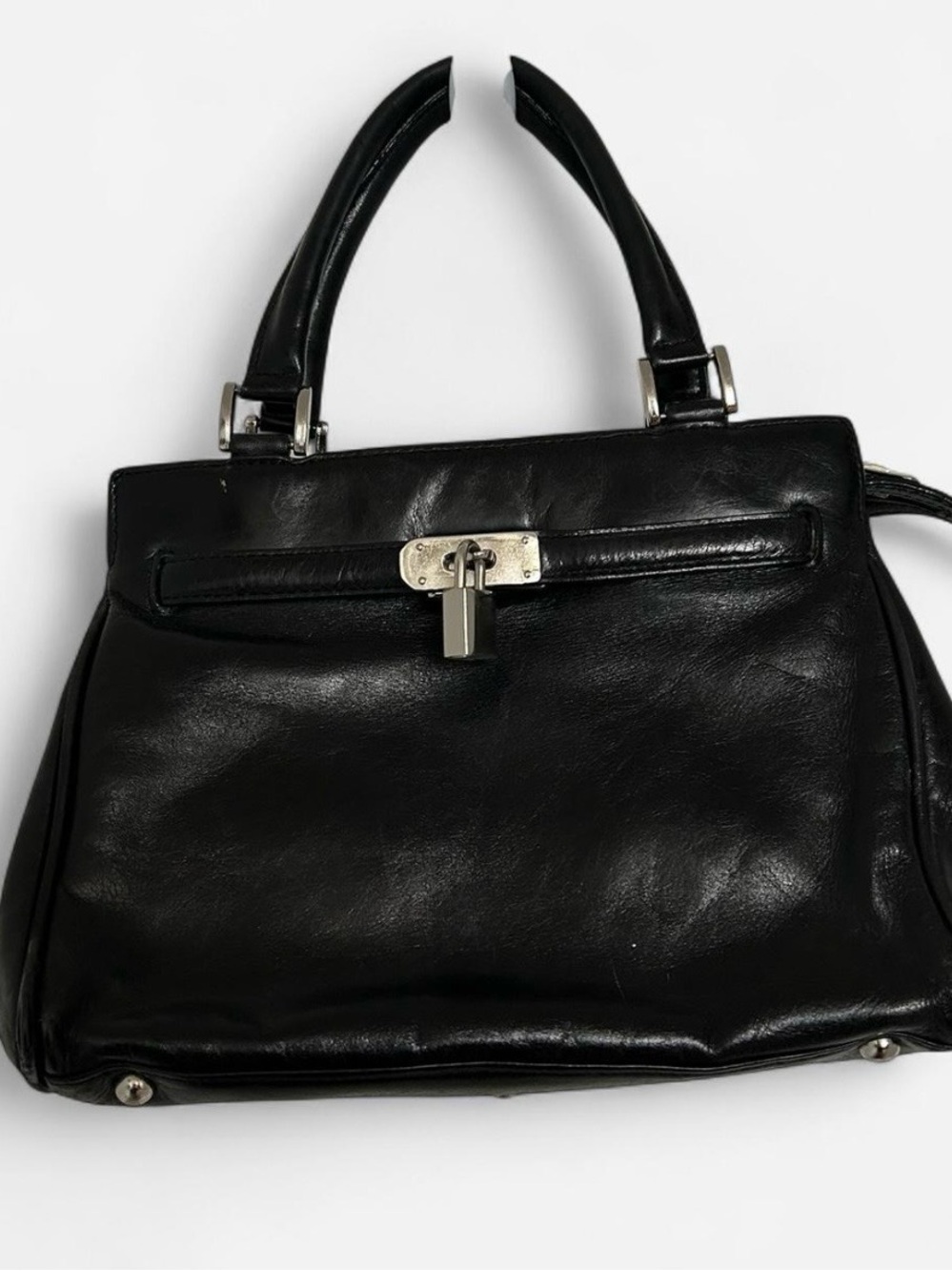 DANIER Black Leather Handbag